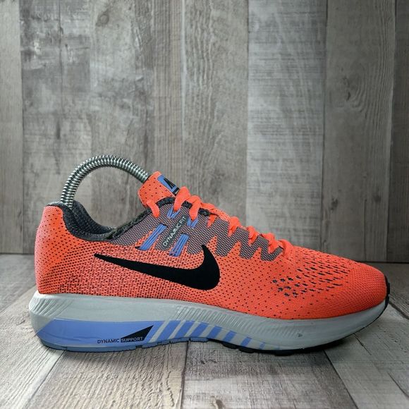 Nike Womens Air Zoom Structure 20 Running Shoes Sneaker Orange Size 7 849577-600 - Picture 7 of 15